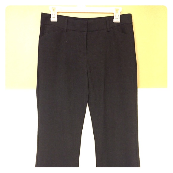 Final! Editor trouser. Charcoal. Straight leg pant