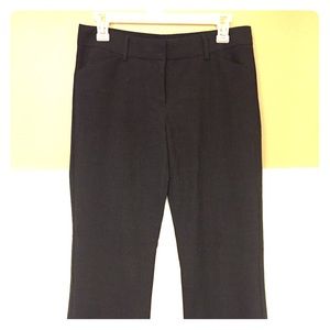 Final! Editor trouser. Charcoal. Straight leg pant