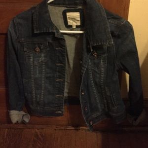 Cropped Denim Jacket