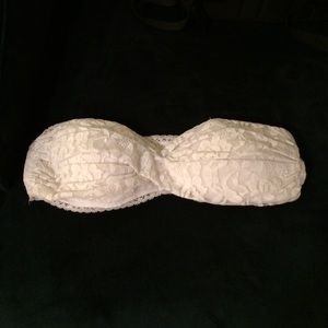Abercrombie & Fitch White Lace Bralette