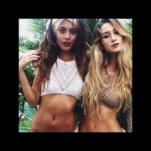 ‼️SALE‼️Tan Crotchet Beach Top🌴