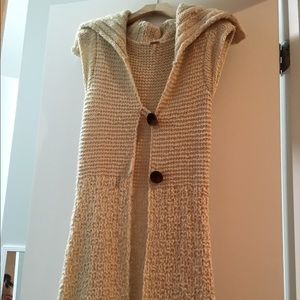 Free People sleeveless sweater