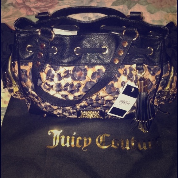 Juicy Couture leopard bag YHRUS070