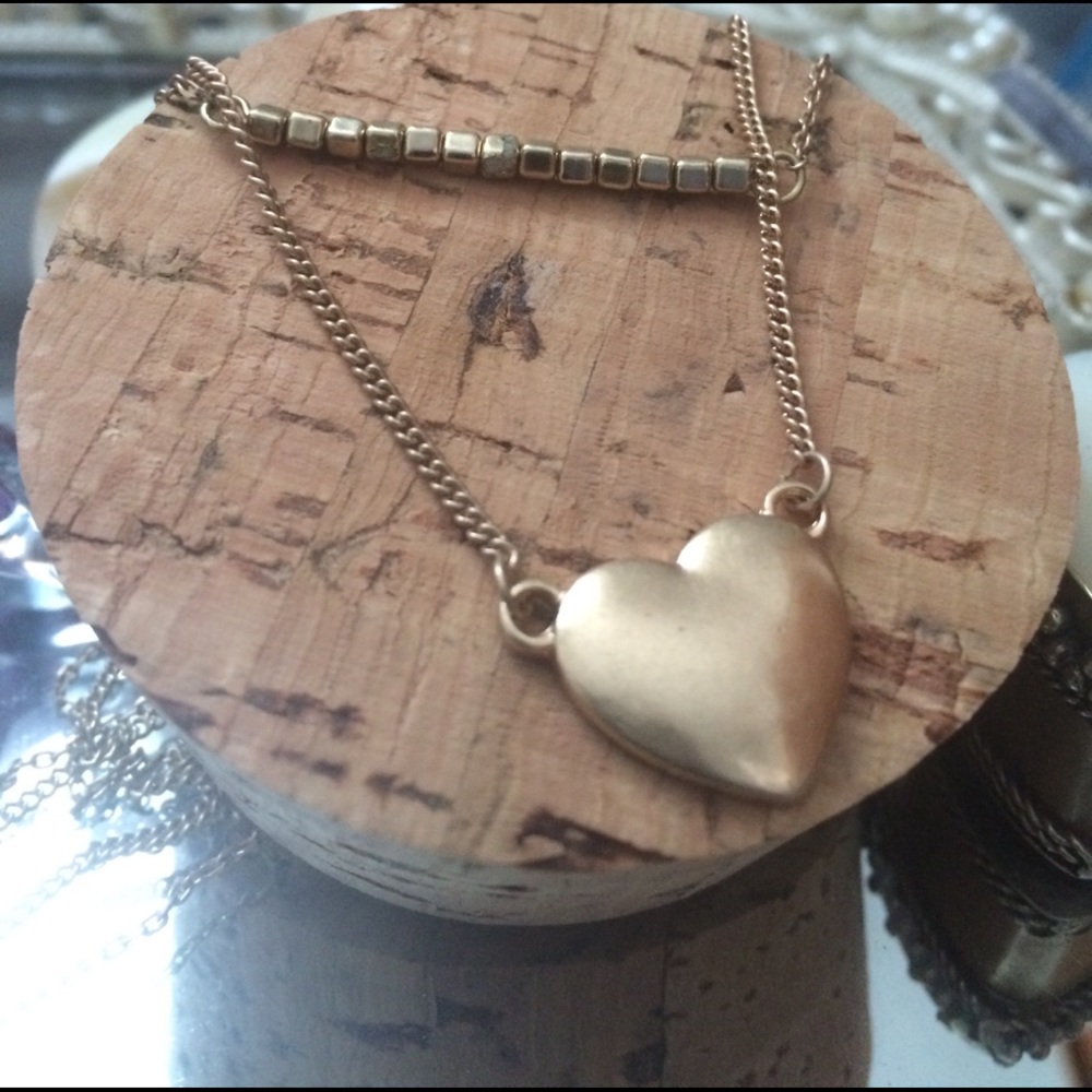 ✨Clearance✨Gold Heart Necklace