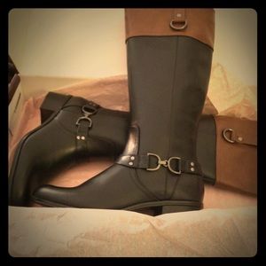 NWT Bandolino Woman's Leather Riding Boots