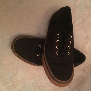 Women's black vans