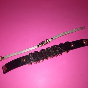 Bcbg affirmation bracelets