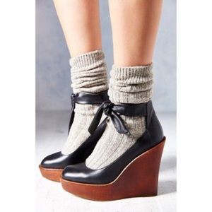 Kimchi blue wedge heels