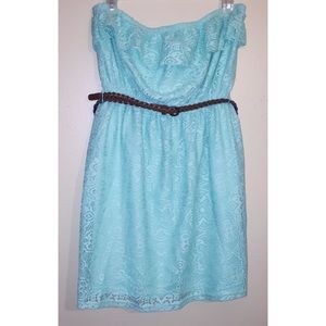 Teal dress