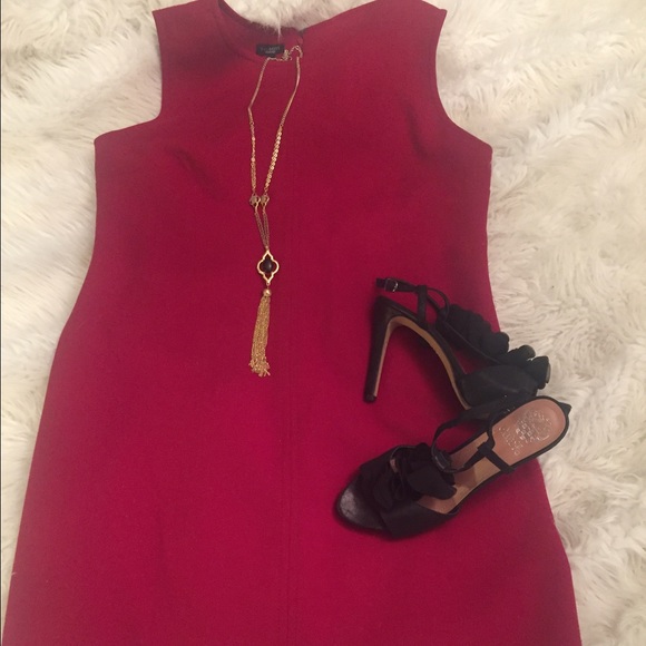 NWT Talbots Red wool dress