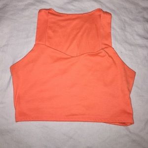 ❌SOLD❌ Orange crop top