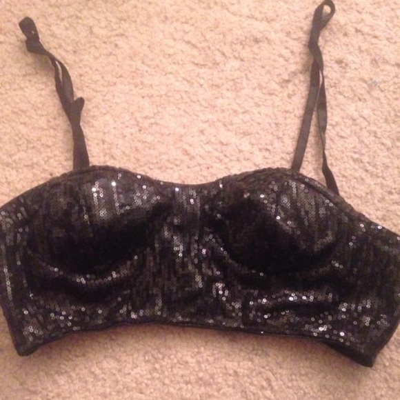 Forever 21 Sequin Bando - Picture 1 of 1