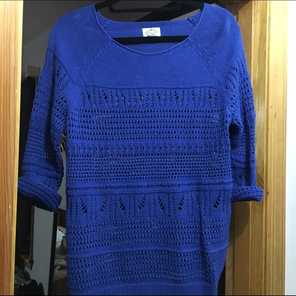 Royal blue sweater