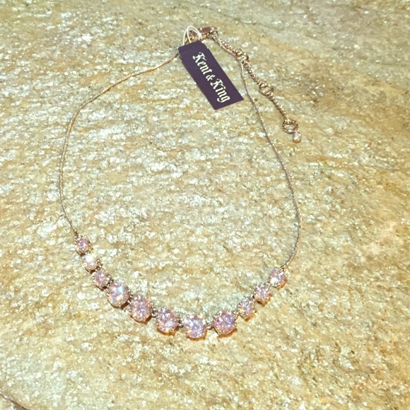 🆕Kent & King Silver Rhinestone Necklace