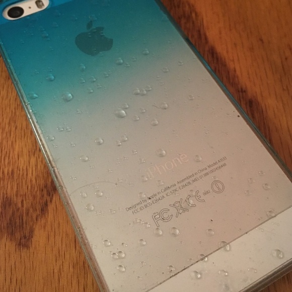 iPhone 5s ombré water drop case - Picture 1 of 2