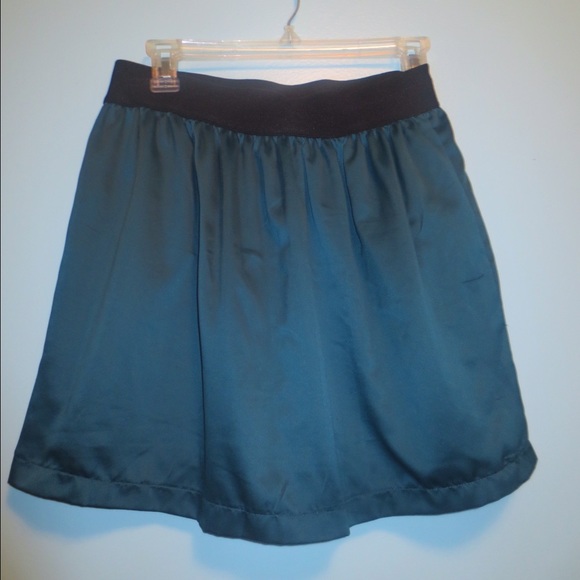 Teal Highwasted Skirt