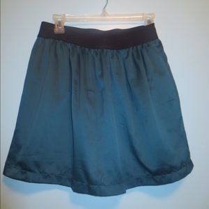 Teal Highwasted Skirt