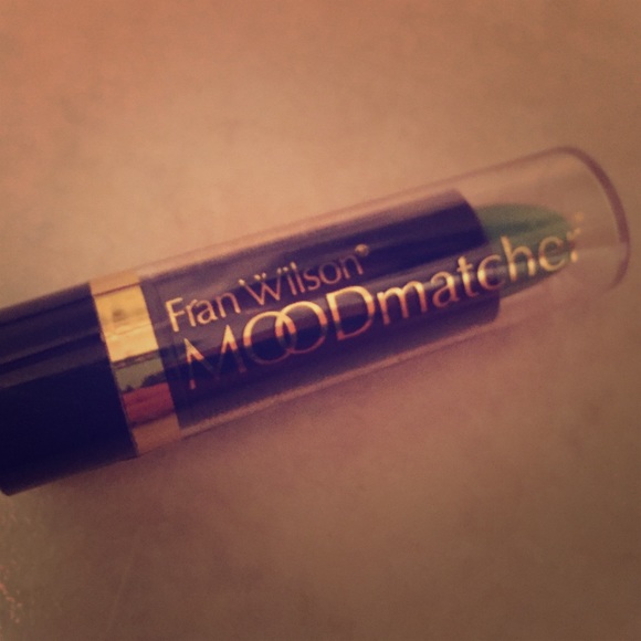 Bold green lipstick. Fran Wilson- moodmatcher.