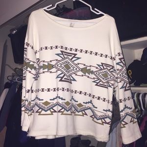 Cropped sweater
