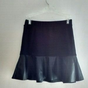 Black Flip Skirt