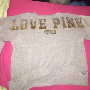 Victoria secret pink crew XS