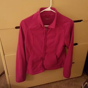 Zip up fleece jacket