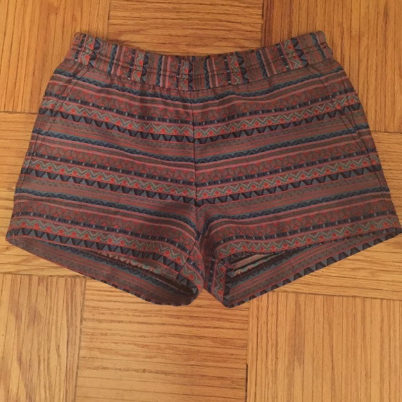 J.Crew Embroidered Print Shorts