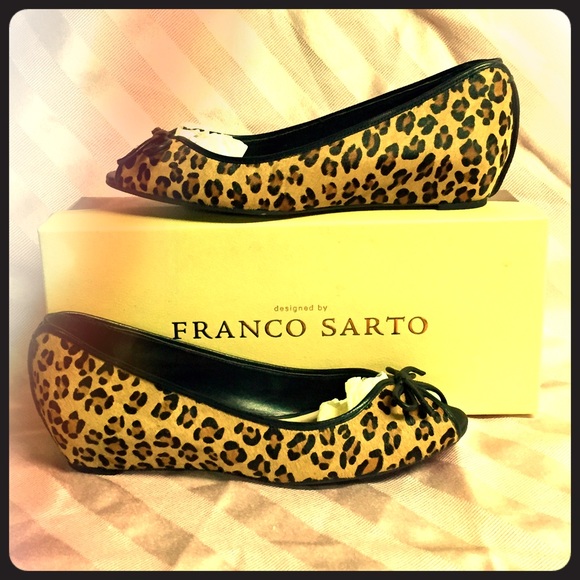 Franco Sarto leopard Shoes
