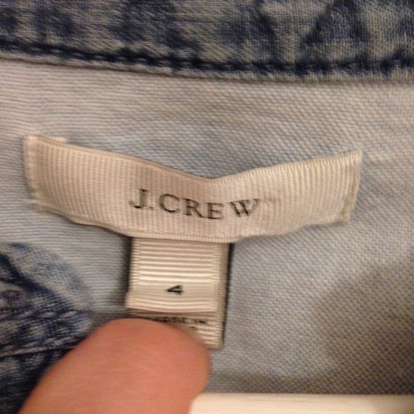 J Crew Denim Shirt - Picture 2 of 3