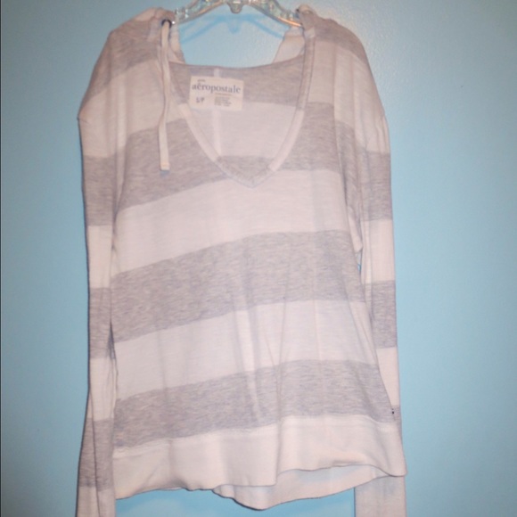 Striped Aeropostale Hoodie