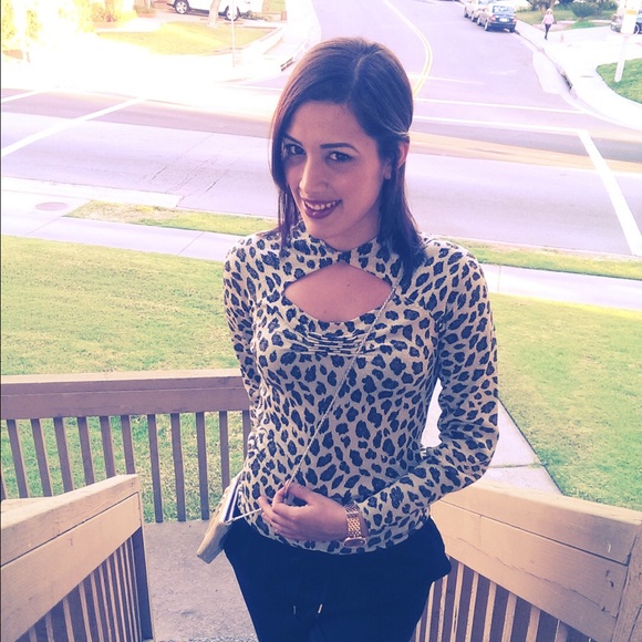 Cache leopard longsleeve