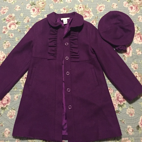 Bundle Coat with matching hat. Children's/Girl's