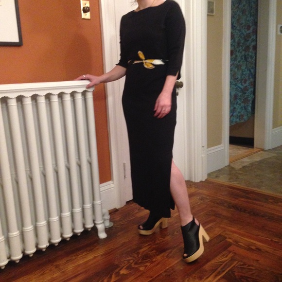 Ralph Lauren Black Maxi Dress - Picture 2 of 4