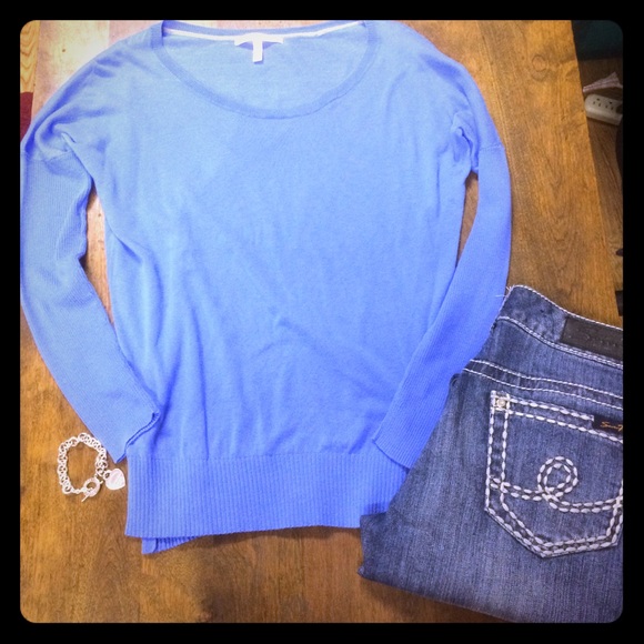 Victoria's Secret Sweaters - Victoria's Secret Blue Sweater