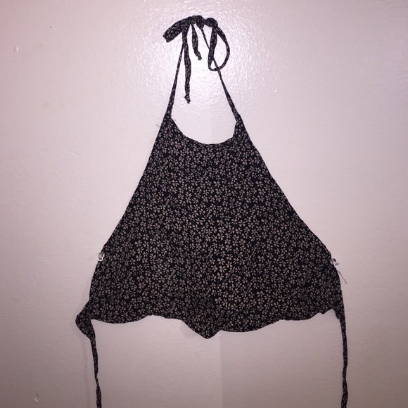 Brandy cropped halter tank