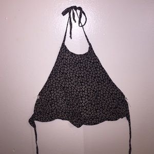 Brandy cropped halter tank