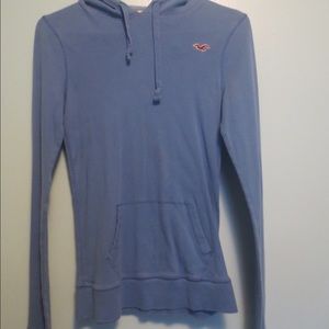 Blue Hollister Hoodie