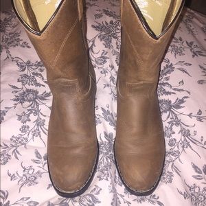 Light Brown Western Boots