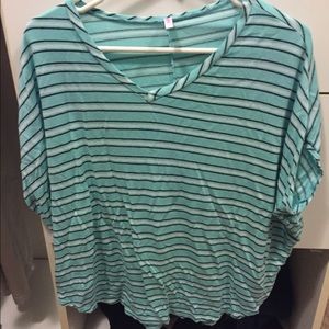 Pink blush maternity shirt