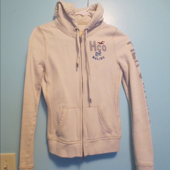 White Hollister Jacket