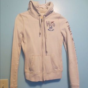 White Hollister Jacket
