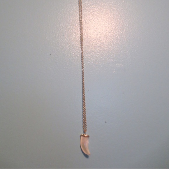 Fake Shark Toothed Necklace