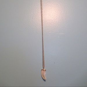 Fake Shark Toothed Necklace