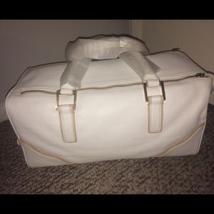 NWT - Vintage Bill Blass Leather Overnight Bag