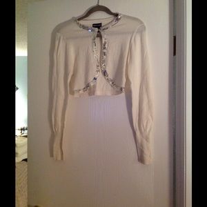 WetSeal bolero sweater