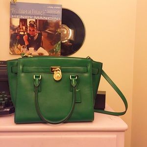 Michael Kors Large Hamilton Traveler Soft Leather