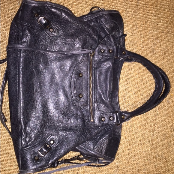Authentic black balenciaga Classic city