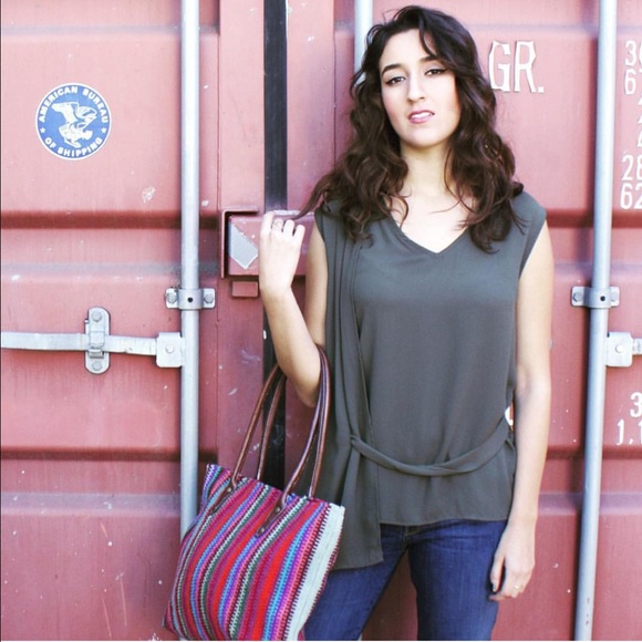 Melinda Chiffon Drape Top