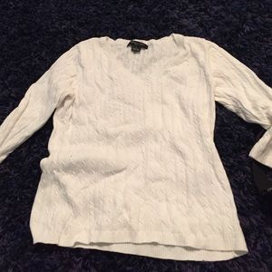 White long sleeve shirt