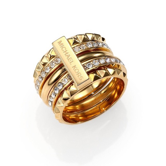 MICHAEL KORS Pavé Pyramid Rings🚫SOLD🚫 - Picture 2 of 4